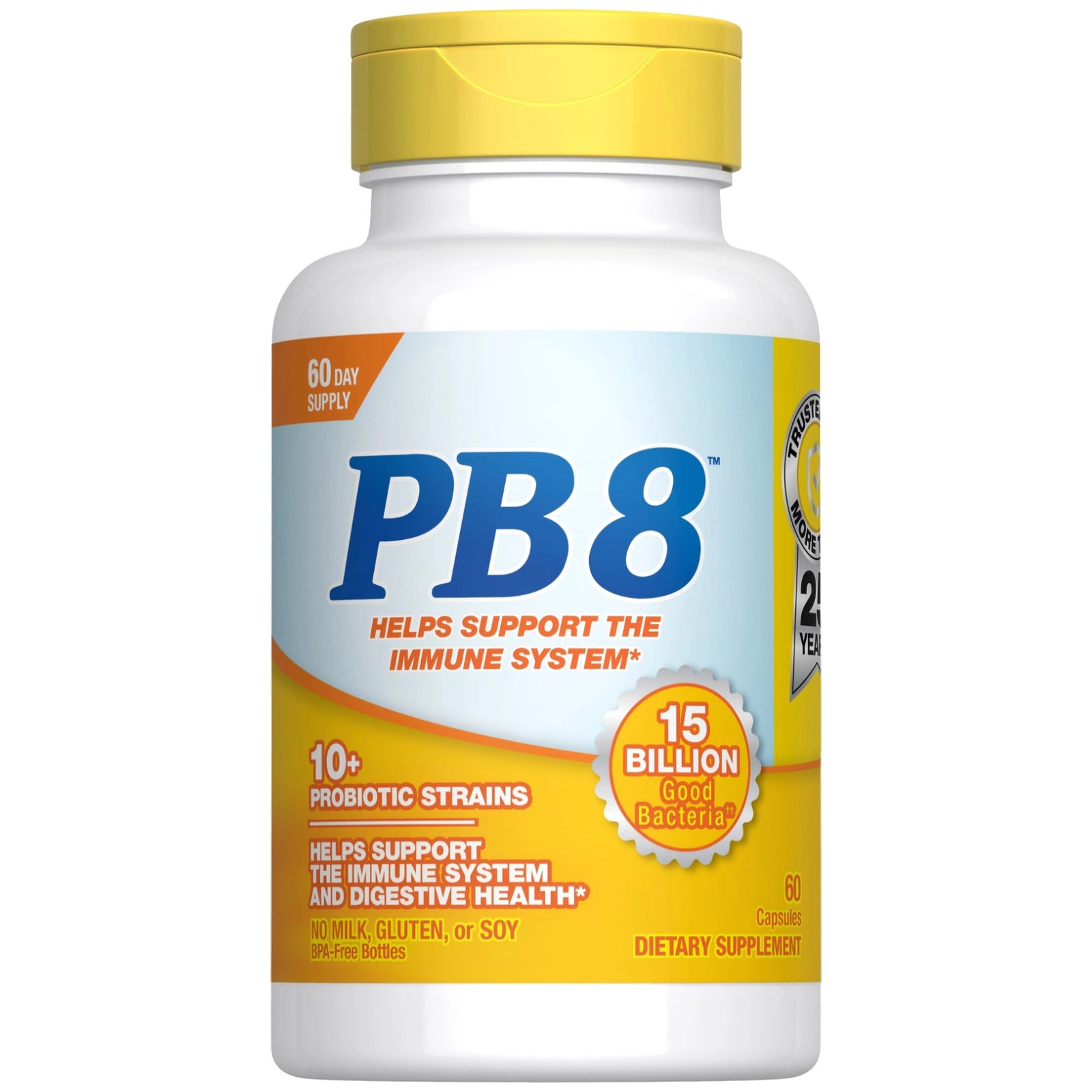 Nutrition Now, PB 8™, 15 Billion CFU, Immune Probiotic, 60 Capsules UPC 027917270982 | Hilife Vitamins